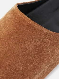 Northam Suede Mule | Dark Tan -Jigsaw Shop J47033 BR049 STILL 8