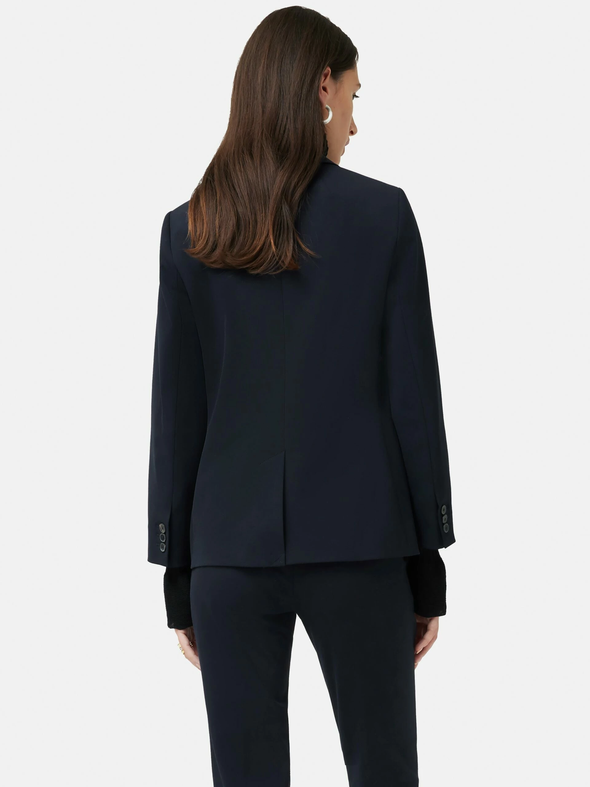 Paris Brook Shortline Jacket | Navy 3 Paris Brook Shortline Jacket | Navy - Image 3