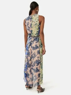 Ikat Posy Metallic Maxi Dress | Multi -Jigsaw Shop J47211 AS011 5