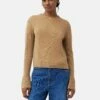 Cloud Cashmere Eldon Jumper | Camel