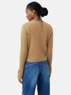 Cloud Cashmere Eldon Jumper | Camel 12 Cloud Cashmere Eldon Jumper | Camel -Jigsaw Shop J47245 CR021 5