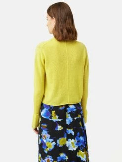 Cloud Cashmere Eldon Jumper | Yellow -Jigsaw Shop J47245 YE000 5