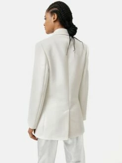 Military Jacket | Cream -Jigsaw Shop J47288 CR000 5