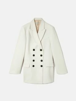 Military Jacket | Cream -Jigsaw Shop J47288 CR000 STILL 10