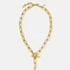 Textured Heritage Necklace | Gold
