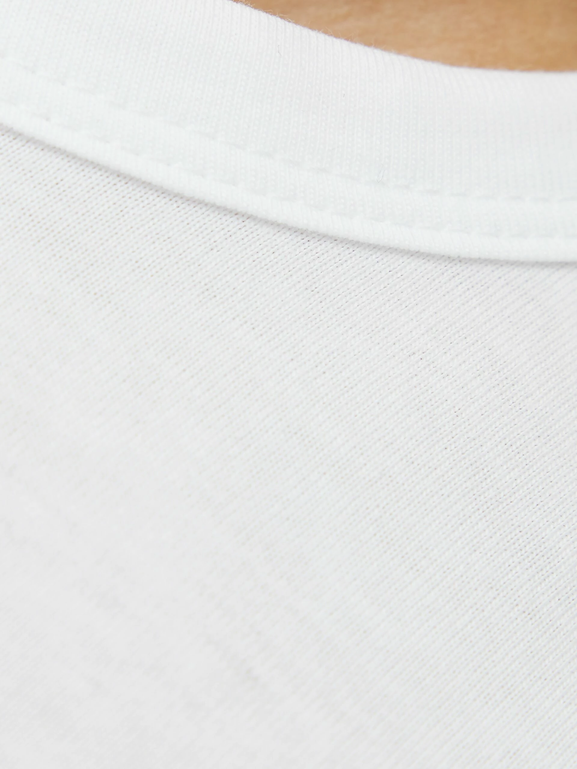 Supima Cotton Long Sleeve Tee | White 8 Supima Cotton Long Sleeve Tee | White - Image 8