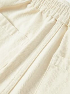 Patch Pocket Shorts | Ecru -Jigsaw Shop J47460 CR017 STILL 11