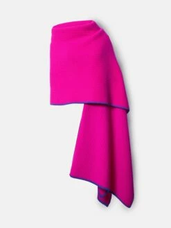ROKSANDA Knit Blanket Scarf | Pink -Jigsaw Shop J47534 PI000 STILL 10
