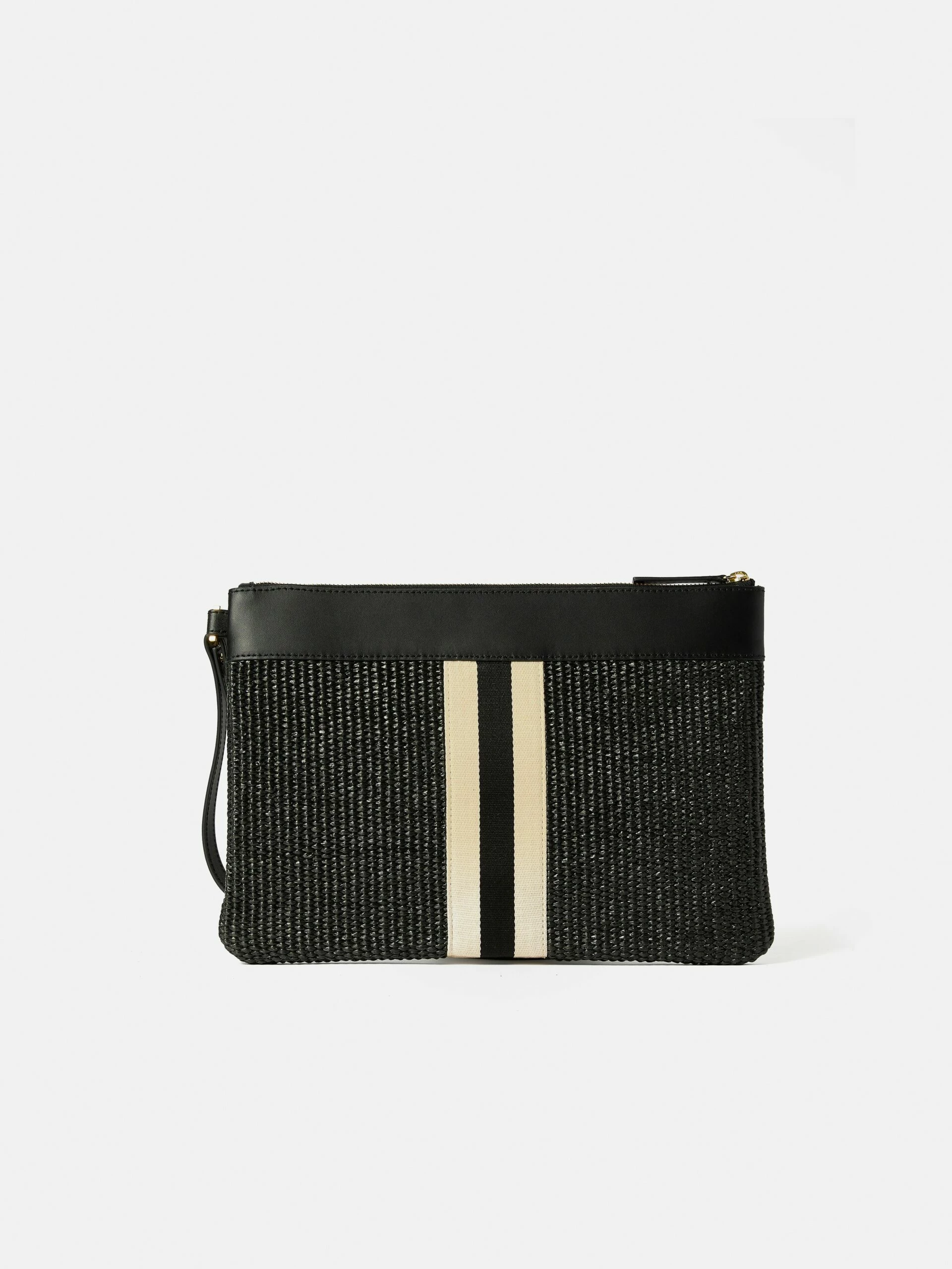 Athena Woven Pouch | Black 5 Athena Woven Pouch | Black - Image 5