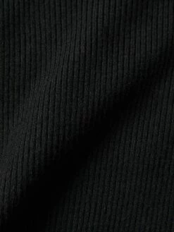 Slash Back Polo Neck Jumper | Black -Jigsaw Shop J47658 BK000 STILL 11