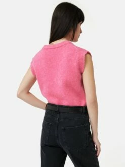 Alpaca Blend U Neck Tank | Pink -Jigsaw Shop J47661 PI000 5