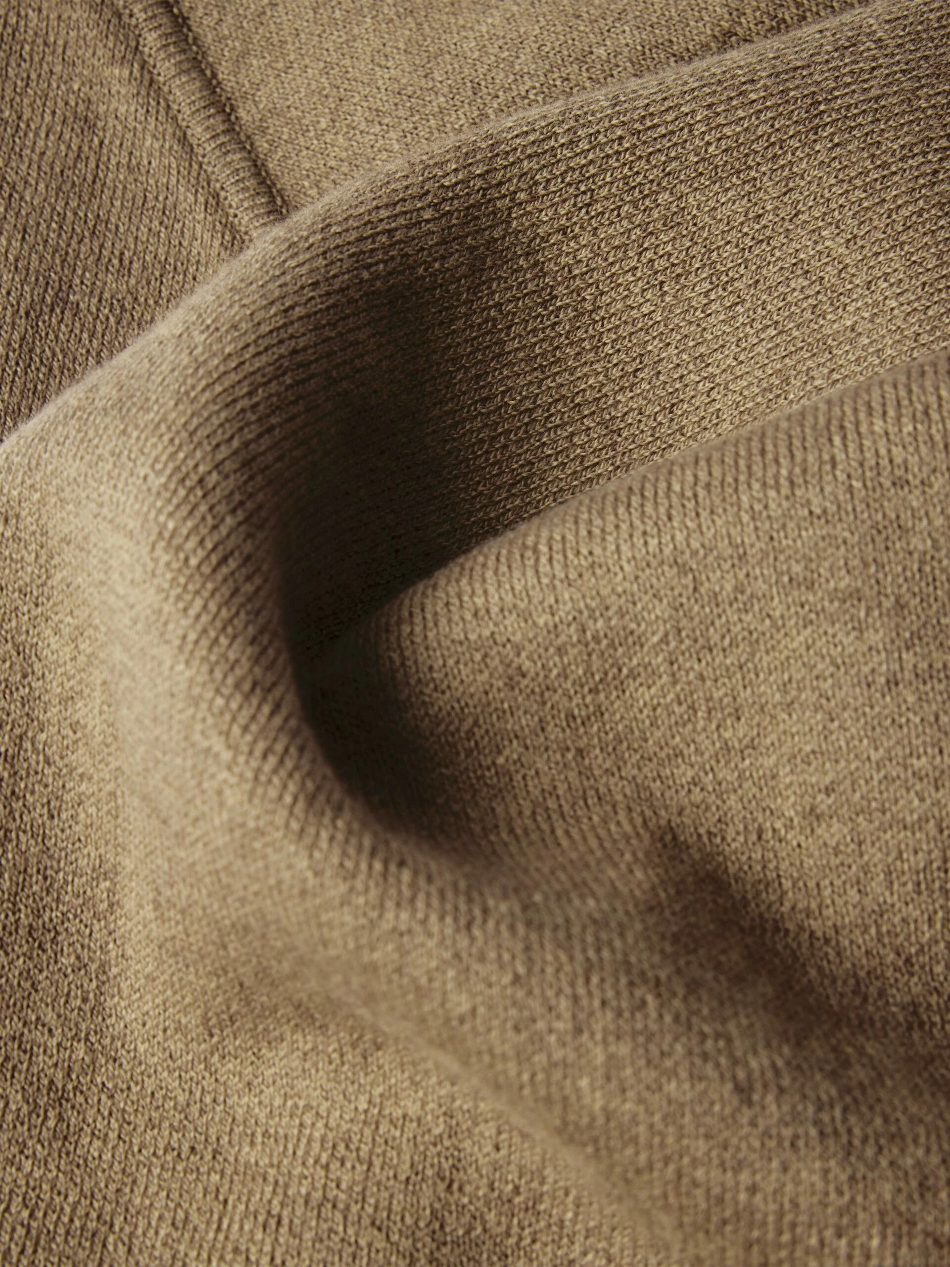 Reversible Cotton Blend Poncho | Camel 10 Reversible Cotton Blend Poncho | Camel - Image 10