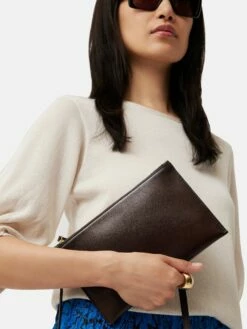 Ivy Cross Body Pouch | Brown -Jigsaw Shop J47680 BR000 7