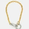 Collagerie Two Toned Necklace | Gold