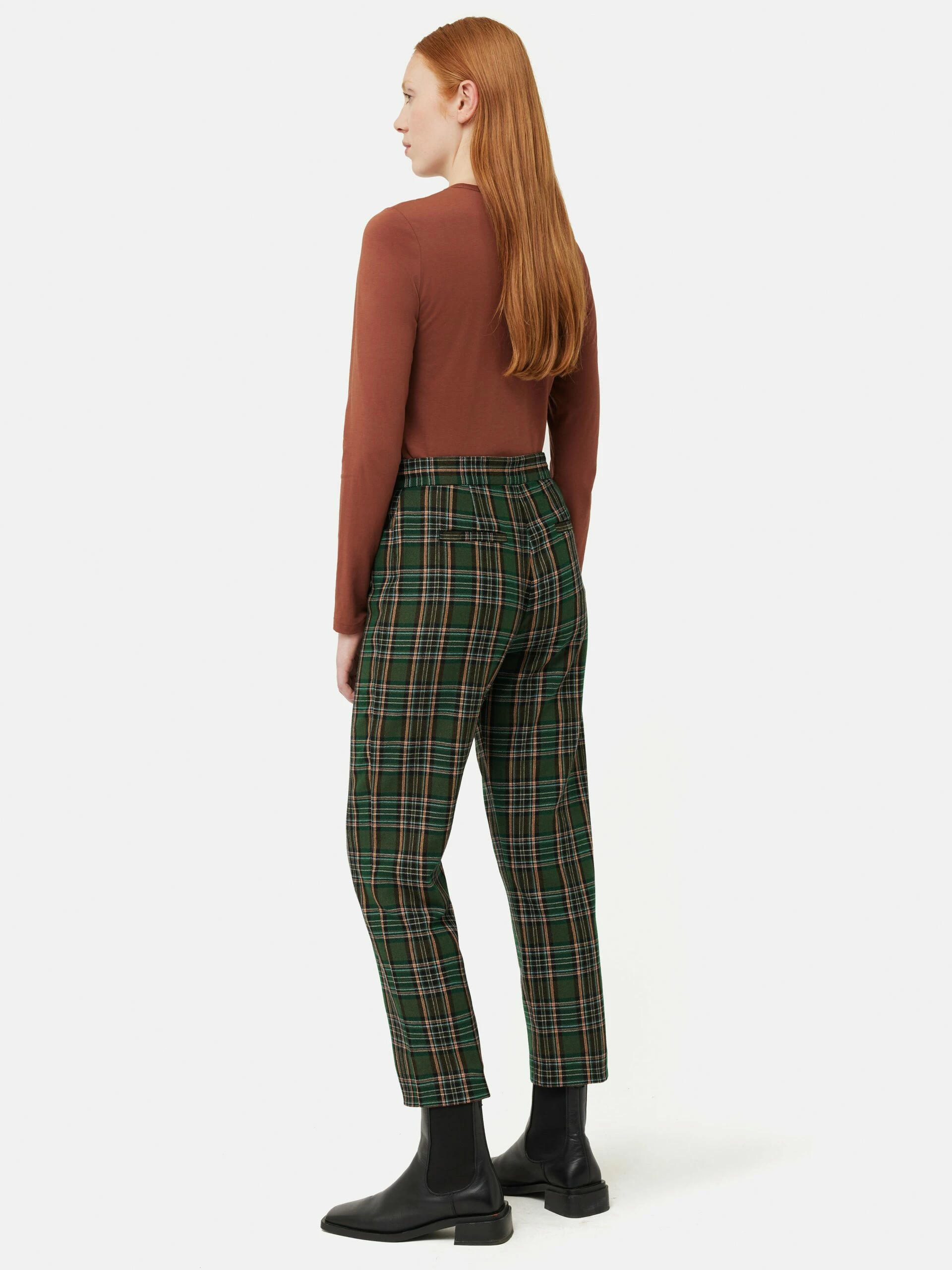Nevis Tartan Check Trouser | Green 5 Nevis Tartan Check Trouser | Green - Image 5