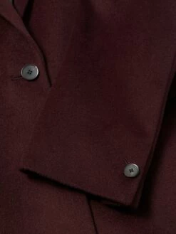 Relaxed Wool City Coat | Oxblood -Jigsaw Shop J47731 RE034 STILL 1