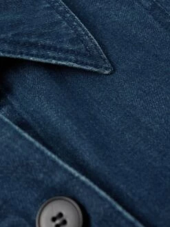 Denim Gathered Dress | Blue -Jigsaw Shop J47750 BL000 11