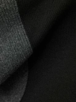 Wool Blend Border Poncho | Black 10 Wool Blend Border Poncho | Black -Jigsaw Shop J47753 BK000 9