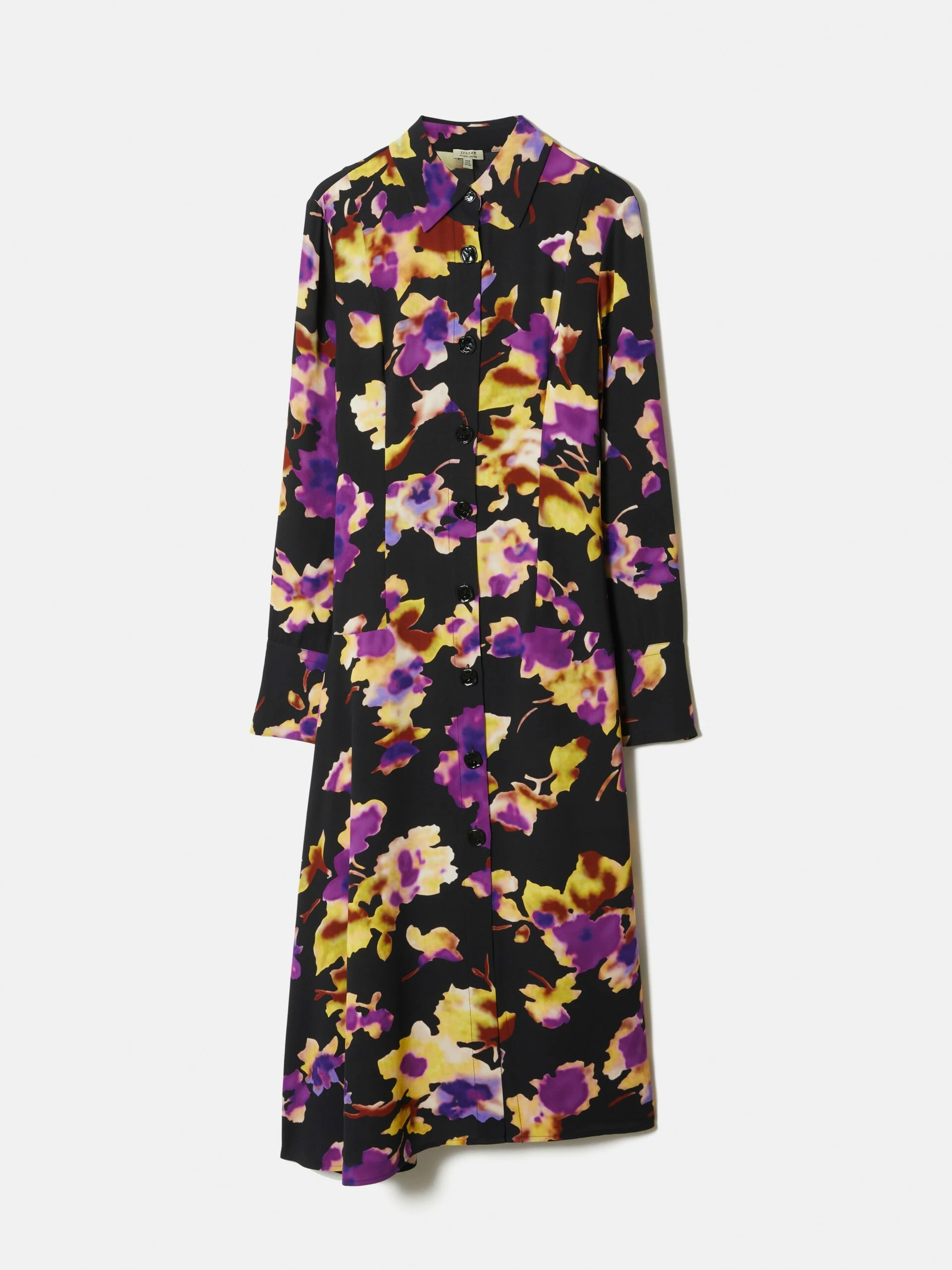 Haze Floral Crepe Dress | Purple 6 Haze Floral Crepe Dress | Purple - Image 6
