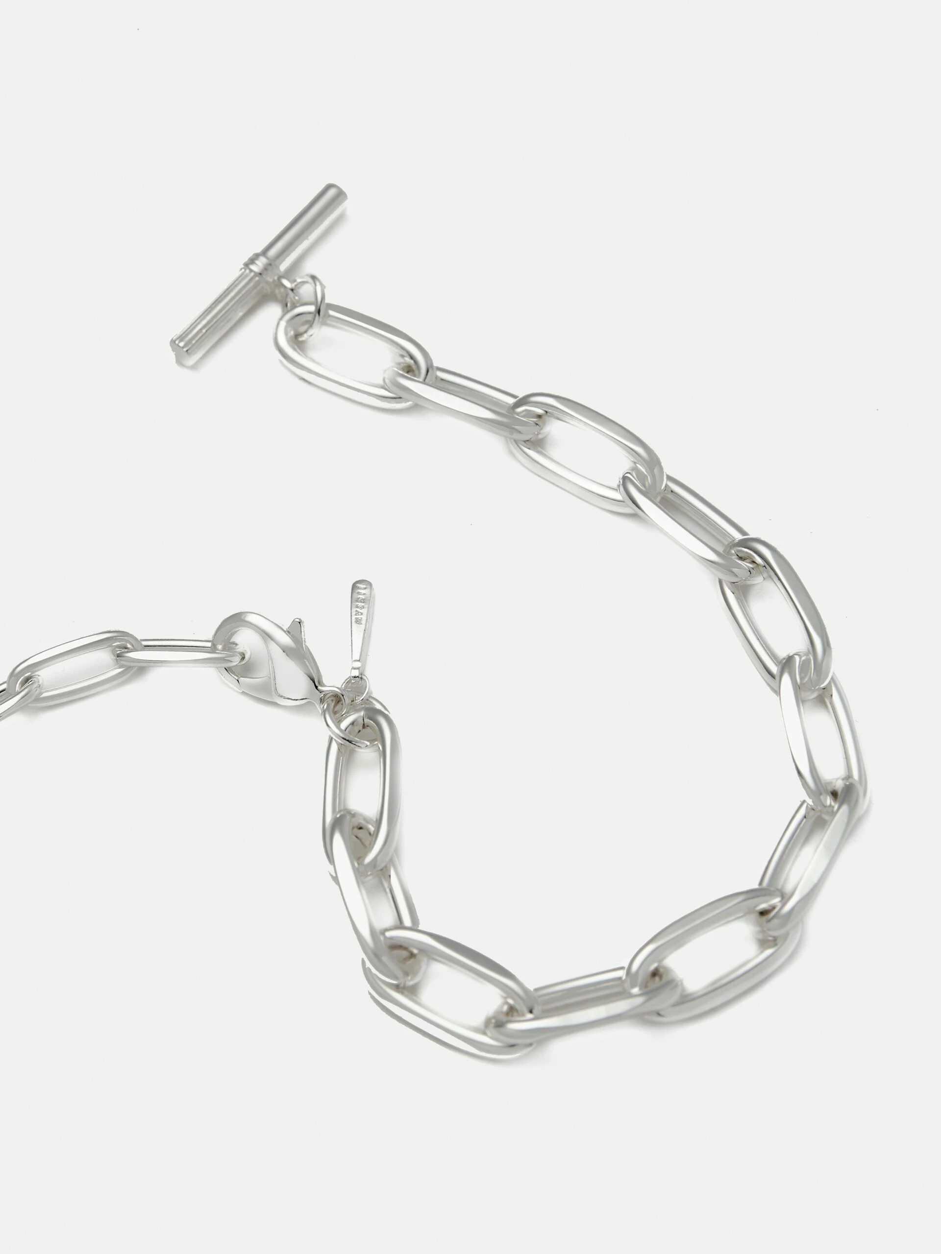 Textured Heritage Necklace | Silver 2 Textured Heritage Necklace | Silver - Image 2