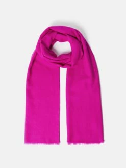 Wool Silk Pashmina | Pink