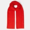 Wool Silk Pashmina | Red