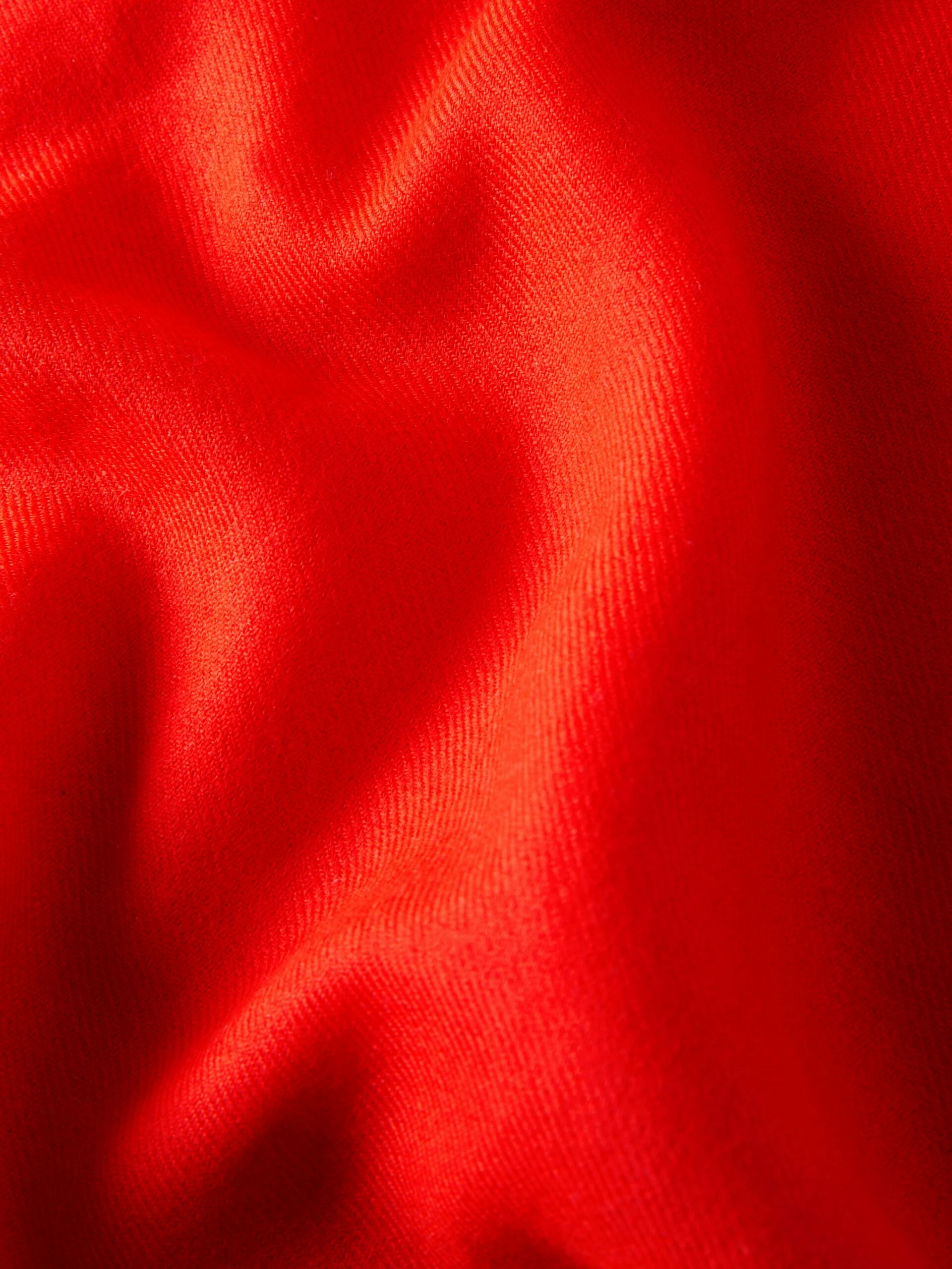 Wool Silk Pashmina | Red 5 Wool Silk Pashmina | Red - Image 5