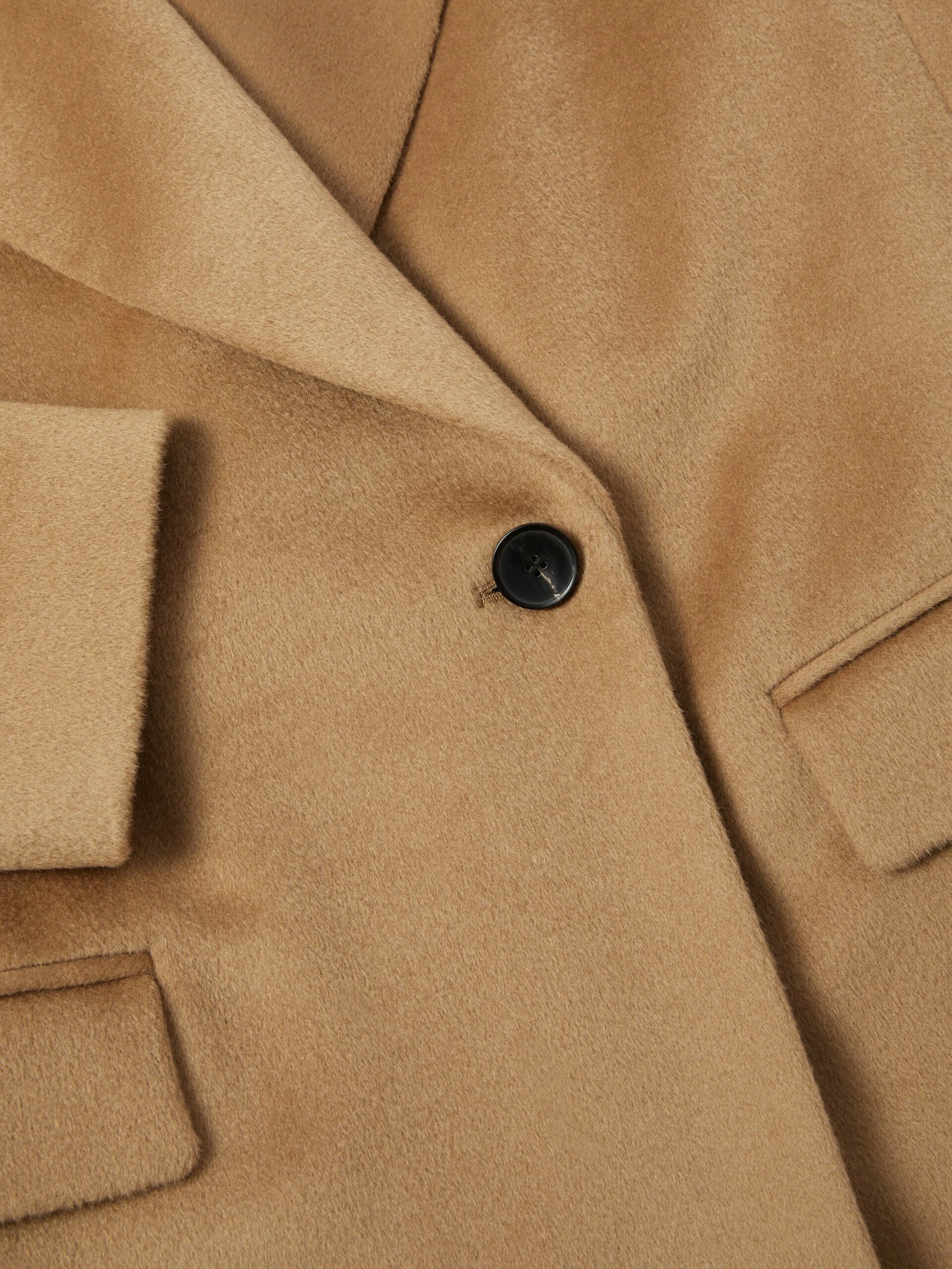 Wool Maxi City Coat | Camel 7 Wool Maxi City Coat | Camel - Image 7