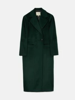 Wool Maxi City Coat | Green -Jigsaw Shop J47857 GN000 STILL 10 89a1ae7d 8519 4de5 98e9 7df8ecf11065