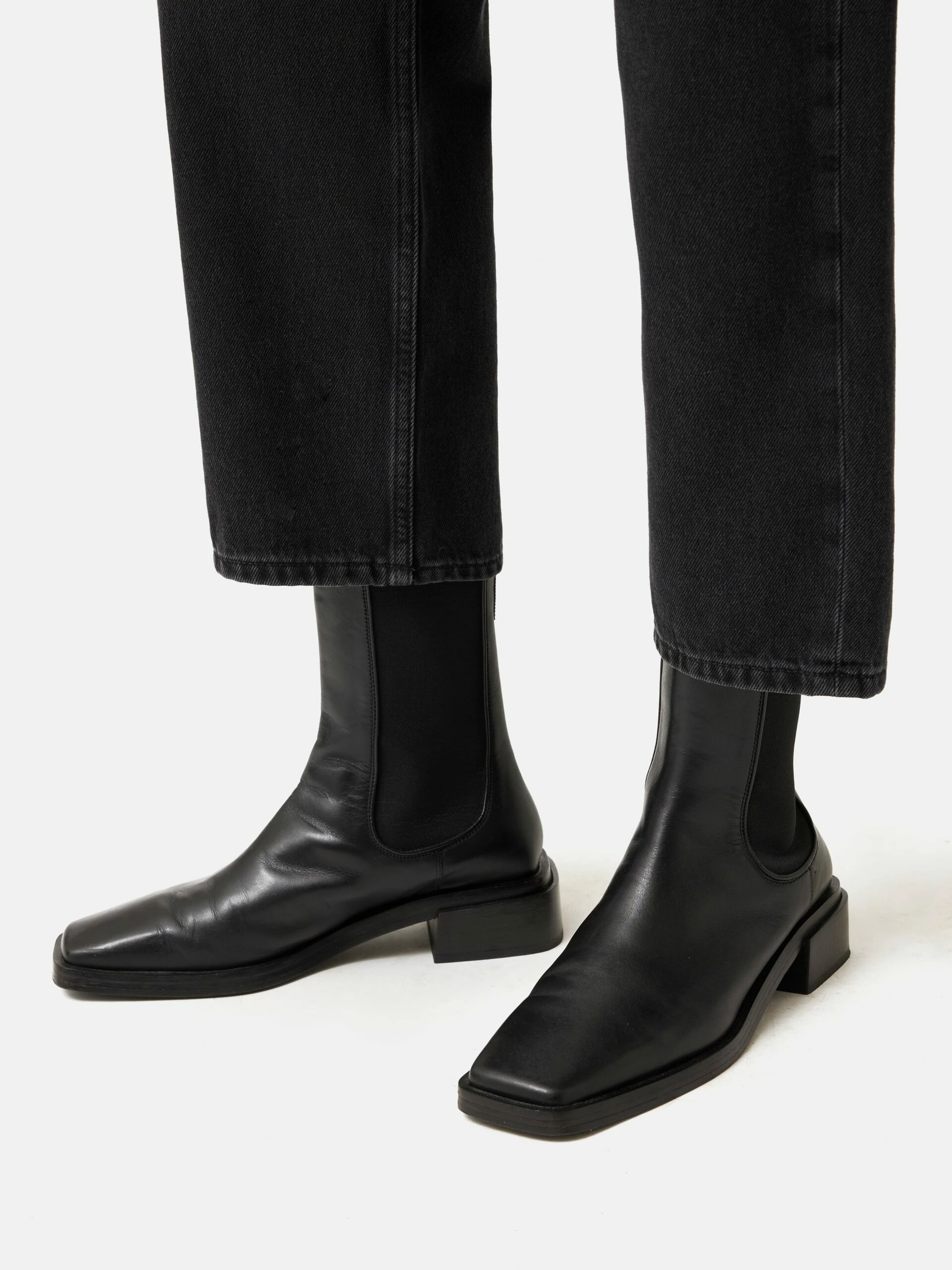 Kent Leather Boot | Black 2 Kent Leather Boot | Black - Image 2