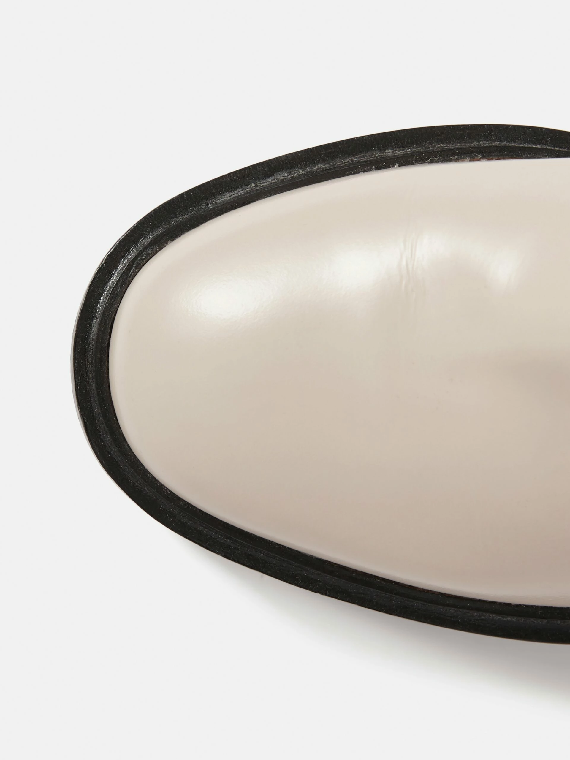 Box Leather Biker Boot | Cream 3 Box Leather Biker Boot | Cream - Image 3