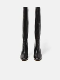 Heeled Riding Boot | Black -Jigsaw Shop J47883 BK000 STILL 6