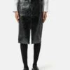 Patent Pencil Skirt | Black