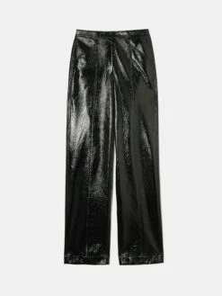 Patent Hatton Trouser | Black 10 Patent Hatton Trouser | Black -Jigsaw Shop J47923 BK000 STILL 10