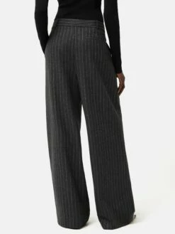 Italian Wool Kemp Pinstripe Trouser | Grey 10 Italian Wool Kemp Pinstripe Trouser | Grey -Jigsaw Shop J47933 GY000 5