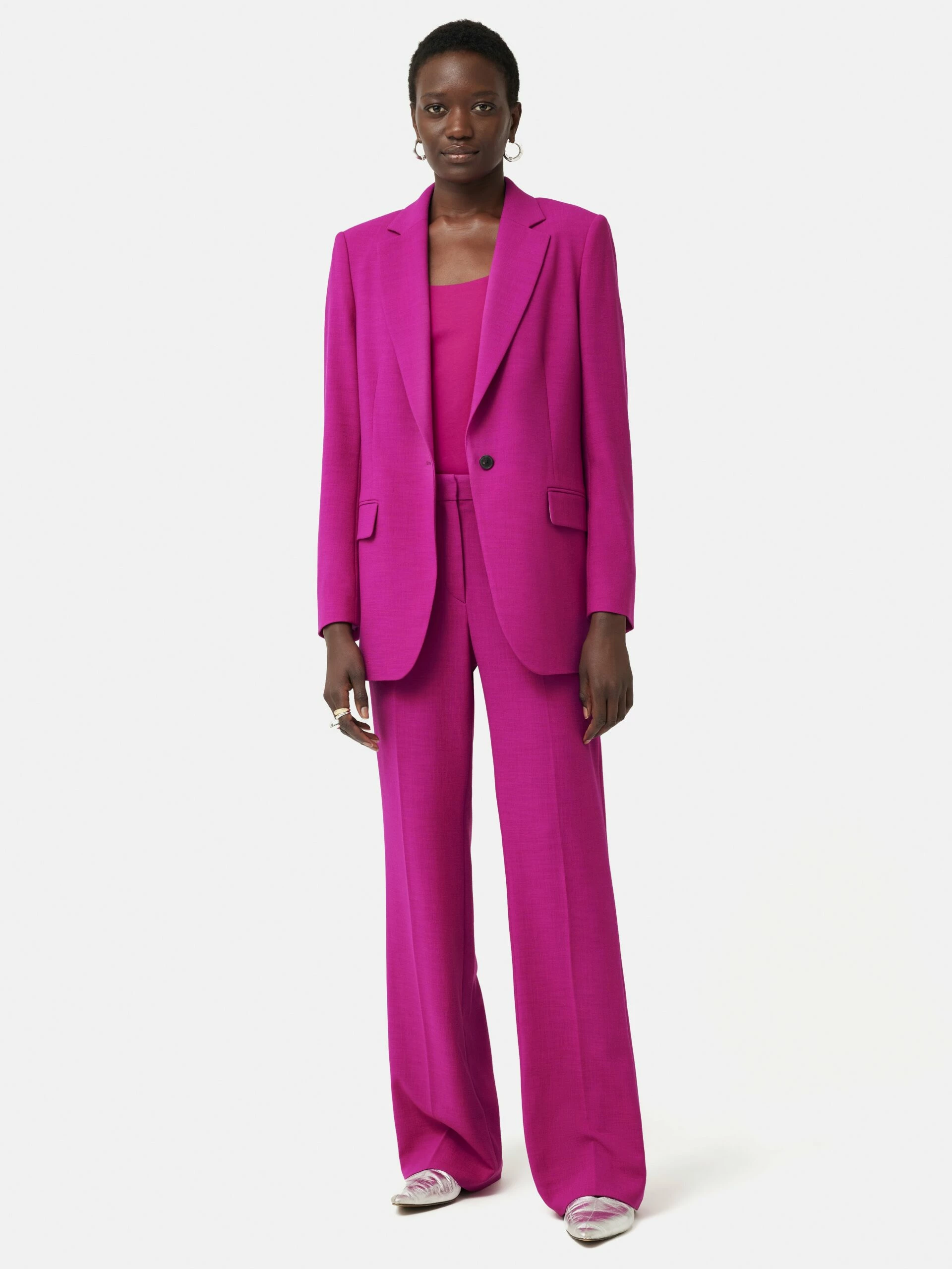 Crosshatch Mason Trouser | Pink 2 Crosshatch Mason Trouser | Pink - Image 2