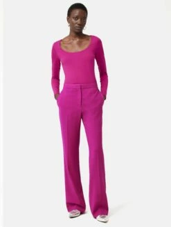 Crosshatch Mason Trouser | Pink 11 Crosshatch Mason Trouser | Pink -Jigsaw Shop J47937 PI000 2