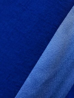 Wide Split Hem Tuxedo Trouser | Blue -Jigsaw Shop J47942 BL000 8