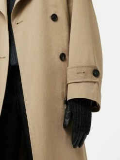 Knitted Leather Gloves | Black