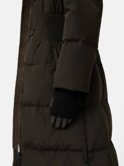 Knitted Leather Gloves | Chocolate -Jigsaw Shop J47998 BR003 8