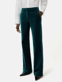 Velvet Mason Trouser | Teal