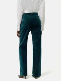 Velvet Mason Trouser | Teal -Jigsaw Shop J47999 BL026 5