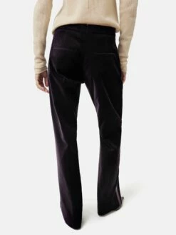 Velvet Mason Trouser | Raisin -Jigsaw Shop J47999 BR016 5