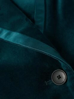 Velvet Ashby Blazer | Teal -Jigsaw Shop J48000 BL026 STILL 11