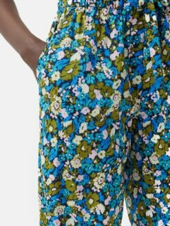 Vintage Floral Pyjama | Blue 13 Vintage Floral Pyjama | Blue -Jigsaw Shop J48004 BL000 4