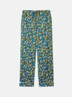 Vintage Floral Pyjama | Blue 18 Vintage Floral Pyjama | Blue -Jigsaw Shop J48004 BL000 STILL 10