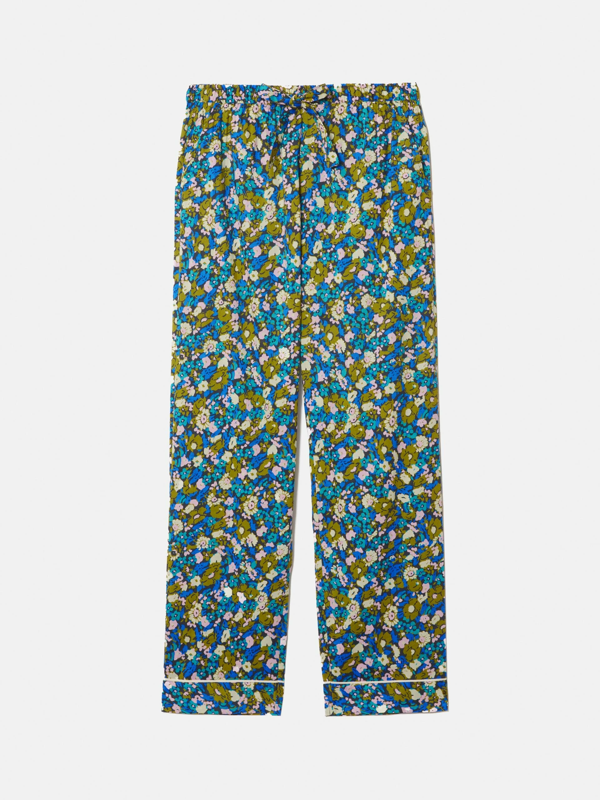 Vintage Floral Pyjama | Blue 9 Vintage Floral Pyjama | Blue - Image 9