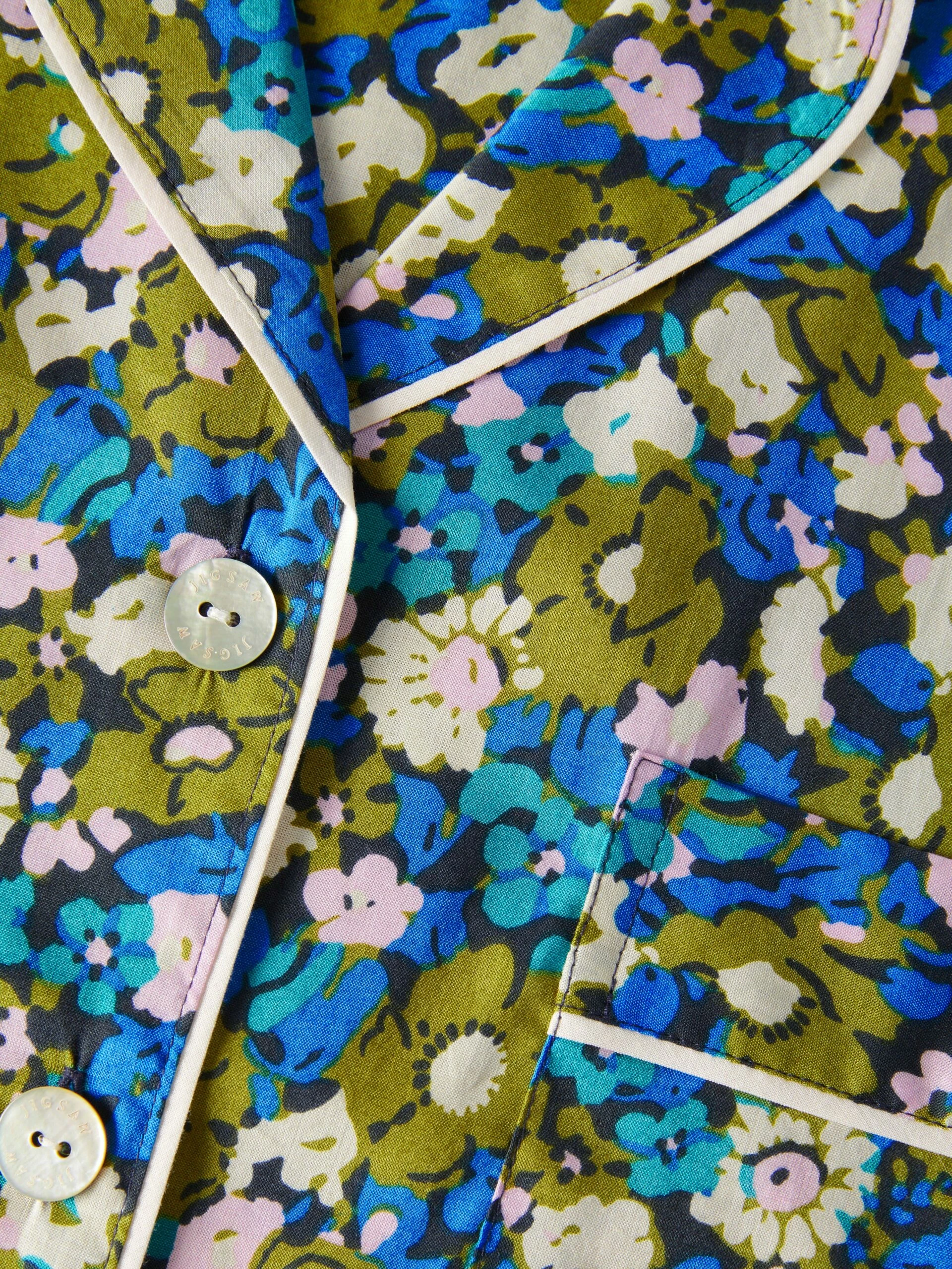 Vintage Floral Pyjama | Blue 10 Vintage Floral Pyjama | Blue - Image 10