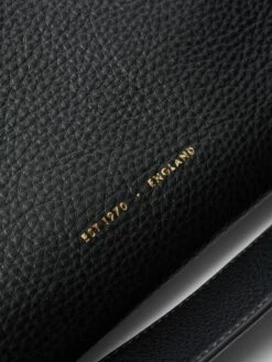 Adela Pebble Leather Tote | Black -Jigsaw Shop J48052 BK000 STILL 10