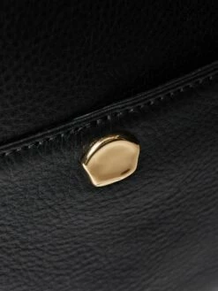 Adela Pebble Leather Tote | Black -Jigsaw Shop J48052 BK000 STILL 9